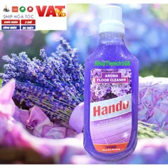 Nước Lau Sàn Đậm Đặc Siêu Sạch Hando 1L - An Toàn, Diệt Khuẩn, Hương Hoa Nhài, Hoa Hồng, Lavender - Đặc Biệt Cho Gia Đình Việt