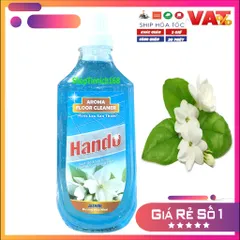 Nước Lau Sàn Đậm Đặc Siêu Sạch Hando 1L - An Toàn, Diệt Khuẩn, Hương Hoa Nhài, Hoa Hồng, Lavender - Đặc Biệt Cho Gia Đình Việt