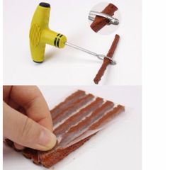 Bộ Vá Lốp Không Săm Cao Cấp Cho Ô Tô Xe Máy TI692 - Dụng Cụ Khẩn Cấp Đi Phượt, Không Cần Tháo Bánh Xe