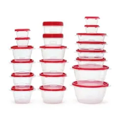 Bộ Hộp Đựng Đa Năng Rubbermaid TakeAlongs 40 Món - Siêu Kín, Nhựa An Toàn, BPA Free, Dùng Đựng Thực Phẩm Tươi Sống