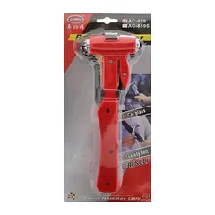 Búa thoát hiểm ô tô Tienich168 TI59 (Đỏ) - Dụng cụ an toàn, phá kính khẩn cấp, giúp thoát hiểm nhanh chóng cho xe ô tô.