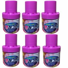 Bộ 6 Chai Tẩy Vệ Sinh Bồn Cầu Hương Lavender - Diệt Khuẩn, Khử Mùi, Tiết Kiệm Thời Gian Cho Nội Trợ