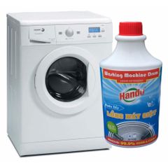 Nước Tẩy Vệ Sinh Lồng Máy Giặt Hando TI623 - Loại Bỏ Nấm Mốc, Khử Mùi Chuyên Dụng 800ml, Made in Vietnam