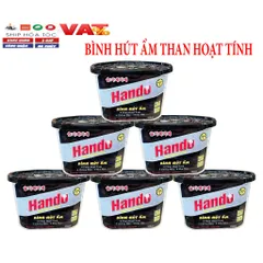 Bộ 6 Bình Hút Ẩm Khử Mùi Hando Lavender 450ml - Giải Pháp Chống Nấm Mốc Hiệu Quả Cho Nhà Ở Việt Nam