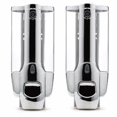 Hộp Đựng Sữa Tắm & Dầu Gội Nhấn 1 Bình Treo Tường - Thiết Kế Hiện Đại Phù Hợp Cho Phòng Tắm Nhà Bạn