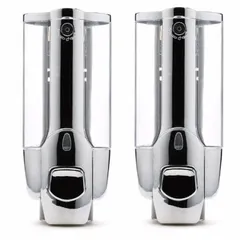 Hộp Đựng Sữa Tắm & Dầu Gội Nhấn 1 Bình Treo Tường - Thiết Kế Hiện Đại Phù Hợp Cho Phòng Tắm Nhà Bạn