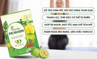 Viên Giảm Cân Slim Minhon - Giảm Mỡ Bụng Nhanh, Hỗ Trợ Đẹp Da, Hỗ Trợ Tiêu Hóa (Hộp 30 Viên)