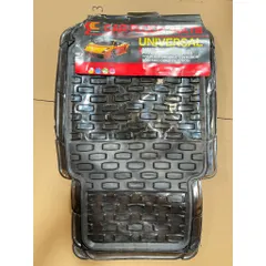 Thảm Lót Sàn Xe Hơi PVC Trong Suốt - Dành Cho Xe 4-5 Chỗ, Phong Cách Thời Trang, Dễ Vệ Sinh, Họa Tiết Kẻ Sọc