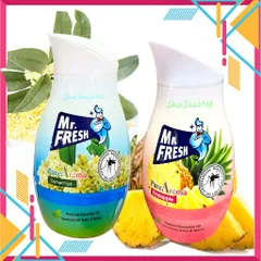Sáp Thơm Phòng Mr.Fresh 200gr Hương Dứa - Khử Mùi, Đuổi Muỗi, An Toàn Từ Thiên Nhiên, Trang Trí Nội Thất