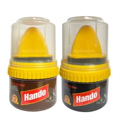Xi Kem Dưỡng Bóng Đồ Da Hando 60G - Bảo Dưỡng Giày, Túi Xách, Sofa Da, Chống Thấm Nước, Phục Hồi Màu Sắc, Tiện Dụng