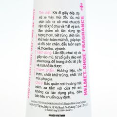Bộ 3 Chai Xịt Khử Mùi Hôi Giày Dép và Mũ Bảo Hiểm Hando 120ml - Diệt Khuẩn, Giảm Mồ Hôi, Không Gây Kích Ứng Da
