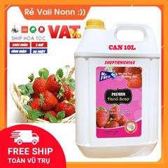 Nước Rửa Tay Khử Mùi Mr.Fresh 10L Hương Chanh Sả - Kháng Khuẩn, Làm Sạch Mềm Mại, Phù Hợp Nhà Hàng, Khách Sạn, Bệnh Viện