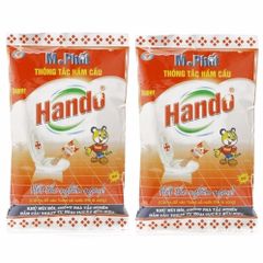 Bột men vi sinh thông tắc hầm cầu Hando 215g - Giải pháp sạch sẽ, khử mùi hiệu quả cho bồn cầu và bể phốt gia đình