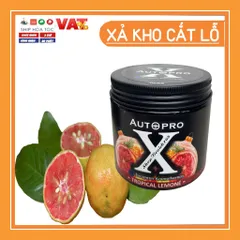 Sáp Thơm Phòng Cao Cấp Autopro X Hương Chanh - Khử Mùi Hiệu Quả cho Nhà, Ô Tô và Nhà Vệ Sinh - Hương Tự Nhiên Thanh Khiết