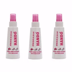 Bộ 2 Chai Xịt Khử Mùi Hando 120ml cho Giày, Dép và Mũ Bảo Hiểm - Khử Hôi và Diệt Khuẩn An Toàn, Dễ Dàng Mang Theo