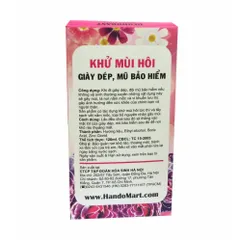 Chai Xịt Khử Mùi Giầy Dép và Mũ Bảo Hiểm Hando - Giải Pháp Vệ Sinh Thoáng Mát, Ngăn Ngừa Vi Khuẩn 120ml