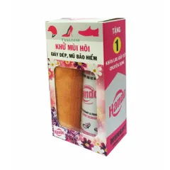 Chai Xịt Khử Mùi Giầy Dép và Mũ Bảo Hiểm Hando - Giải Pháp Vệ Sinh Thoáng Mát, Ngăn Ngừa Vi Khuẩn 120ml