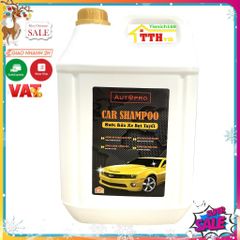 Nước Rửa Xe Bọt Tuyết Car Shampoo Autopro 20L - Chuyên Dụng Cho Ô Tô, Xe Máy, Bảo Vệ Sơn, Tạo Độ Bóng Và Chống Bám Bụi