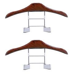 Bộ 2 Móc Treo Áo R Noble TI373 Nâu - Thiết Kế Sang Trọng Cho Xe Ô Tô, Giúp Treo Quần Áo Gọn Gàng, Tiện Lợi
