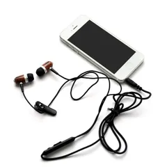 Tai Nghe Nhét Tai Kanen IP309 - Tai Nghe Có Dây Dùng Cho Điện Thoại, Máy Tính, Tích Hợp Micro, Kiểu Dáng Nâu đẹp