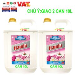Nước thơm lau sàn nhà Hando 20L - An toàn từ thiên nhiên, hiệu quả diệt khuẩn và tạo không gian thơm mát, dễ sử dụng cho mọi loại sàn.
