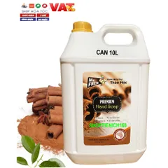 Nước Rửa Tay Khử Mùi Mr.Fresh 10L Hương Quế - Kháng Khuẩn, Làm Sạch & Dưỡng Ẩm Cho Nhà Hàng, Khách Sạn, Bệnh Viện