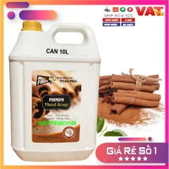 Nước Rửa Tay Khử Mùi Mr.Fresh 10L Hương Quế - Kháng Khuẩn, Làm Sạch & Dưỡng Ẩm Cho Nhà Hàng, Khách Sạn, Bệnh Viện