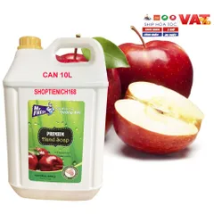 Nước Rửa Tay Khử Mùi Mr.Fresh 10L Hương Quế - Kháng Khuẩn, Làm Sạch & Dưỡng Ẩm Cho Nhà Hàng, Khách Sạn, Bệnh Viện