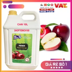 Nước Rửa Tay Khử Mùi Mr.Fresh 10L Hương Quế - Kháng Khuẩn, Làm Sạch & Dưỡng Ẩm Cho Nhà Hàng, Khách Sạn, Bệnh Viện