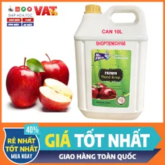 Nước Rửa Tay Khử Mùi Mr.Fresh 10L Hương Quế - Kháng Khuẩn, Làm Sạch & Dưỡng Ẩm Cho Nhà Hàng, Khách Sạn, Bệnh Viện
