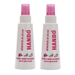 Chai Xịt Khử Mùi Giày Dép Mũ Bảo Hiểm Hando 120ml - Diệt Khuẩn, Tạo Hương Thơm, An Toàn Cho Người Sử Dụng