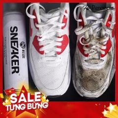 Chai Xịt Bọt Vệ Sinh Giày Sneaker 300ML - Dung Dịch Tẩy Rửa Nhanh Chóng, An Toàn, Không Cần Rửa Lại, Thích Hợp Với Nhiều Chất Liệu