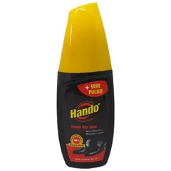 Xi Nước Đánh Giày Hando 80ml - Bóng Chất Lượng, Chống Thấm, Phục Hồi, Xóa Vết Xước Cho Giày Da Nâu
