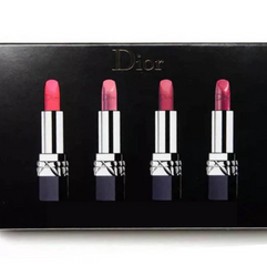 Set 4 Son Dior Rouge Màu Trà Sữa, Hồng Đất, Đỏ Tươi, Hồng San Hô