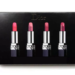 [ tester ] Set 4 Son Dior Rouge Màu Trà Sữa, Hồng Đất, Đỏ Tươi, Hồng San Hô