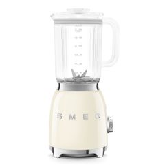 Máy Xay Sinh Tố Smeg BLF03CREU 800W - Màu Kem Độc Đáo, Chất Liệu BPA-FREE, Nhiều Chế Độ Xay, Dung Tích 1,5L