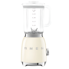 Máy Xay Sinh Tố Smeg BLF03CREU 800W - Màu Kem Độc Đáo, Chất Liệu BPA-FREE, Nhiều Chế Độ Xay, Dung Tích 1,5L