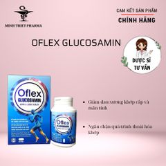 Viên uống OFLEX GLUCOSAMIN 60 viên - Bổ sung chất dinh dưỡng cho khớp, giảm đau mỏi, hỗ trợ sức khỏe xương khớp hiệu quả