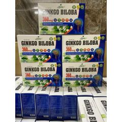 Viên Bổ Não NATO Ginkgo Biloba EXTRA 120mg - Tăng Cường Tuần Hoàn Não, Giúp Giảm Chóng Mặt, Hoa Mắt, Cải Thiện Trí Nhớ (Hộp 100v)