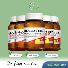 Blackmores Glucosamine 1500mg 150 Viên - Hỗ Trợ Khớp Khỏe, Giảm Đau Nhức, Tăng Cường Vận Động - Sản Phẩm Úc Chính Hãng