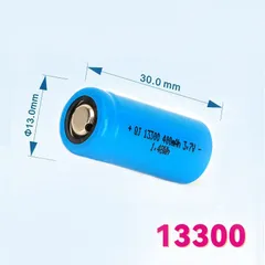 Pin Lithium 13300 3.7V 400mAh - Xả Cao 10C, Thích Hợp Cho Tông Đơ, Máy Cạo Râu, Bàn Chải Đánh Răng và Thiết Bị Điện Tử Khác
