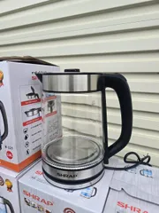 Ấm Siêu Tốc Shrap Thuỷ Tinh B-127 Electric Kettle Dung Tích 3L