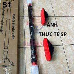 Xà Đơn Treo Tường Gắn Cửa Cao Cấp Chính Hãng - Chốt Chống Xoay & Thước Cân Bằng, Tải Trọng Tối Đa 200KG