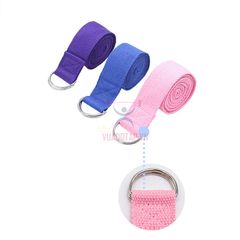Dây Tập Yoga Cotton Bền, Đẹp 1m8 x3,8cm - Hỗ Trợ Tập Tư Thế Yoga Cơ Bản Đến Nâng Cao, Nhiều Màu Sắc ấn Tượng