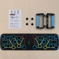 Dụng Cụ Tập Hít Đất Chống Đẩy Đa Năng 12 Trong 1 - Bộ Khung Tập Gym Tại Nhà Cho Cơ Ngực, Cơ Tay, Cơ Vai, Bền Đẹp Và Tiện Lợi