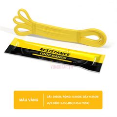 Dây Kháng Lực Powerband Aolikes 2,08m - Hỗ Trợ Tập Gym, Yoga Toàn Thân, Phát Triển Cơ Bắp, Đánh Bay Mỡ Thừa
