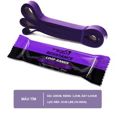Dây Kháng Lực Powerband Aolikes 2,08m - Hỗ Trợ Tập Gym, Yoga Toàn Thân, Phát Triển Cơ Bắp, Đánh Bay Mỡ Thừa
