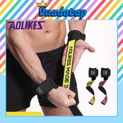 Dây Kéo Lưng Cao Cấp Silicon Chống Trượt AOLIKES A7633 - Dây Tập Gym Hỗ Trợ Tập Thể Hình, Phụ Kiện Thể Thao Chất Lượng