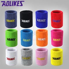 Băng Cổ Tay Chặn Mồ Hôi Aolikes A0235 - Chất Cotton Siêu Thấm Hút Mềm Mại, Thể Thao, Tập Luyện, Giải Trí