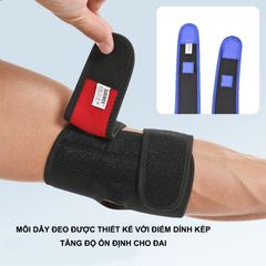 Đai Quấn Khuỷu Tay Aolikes A-7946 - Bảo Vệ Khuỷu Tay Chịu Lực Cho Tập Gym, Tennis, Cầu Lông - Đai Co Dãn Thoáng Khí